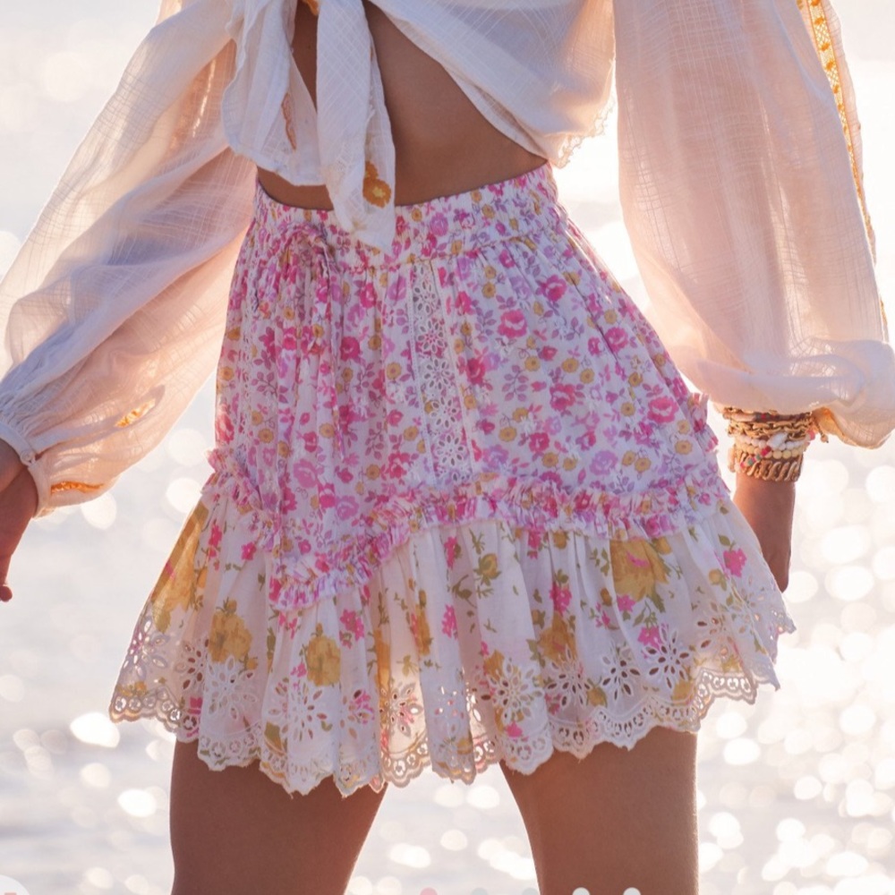 Loveshackfancy Becca Skirt